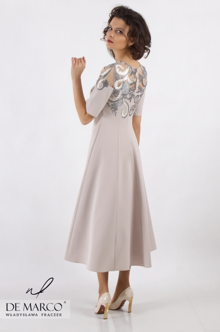 Olśniewająca sukienka dla Mamy Weselna Luna, Trendy mody na 2020 rok