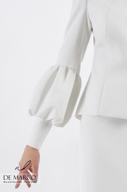Profesjonalny kostium dla kobiet pracujących na wysokich stanowiska w firmie Gracja, Elegancka odzież damska 2020