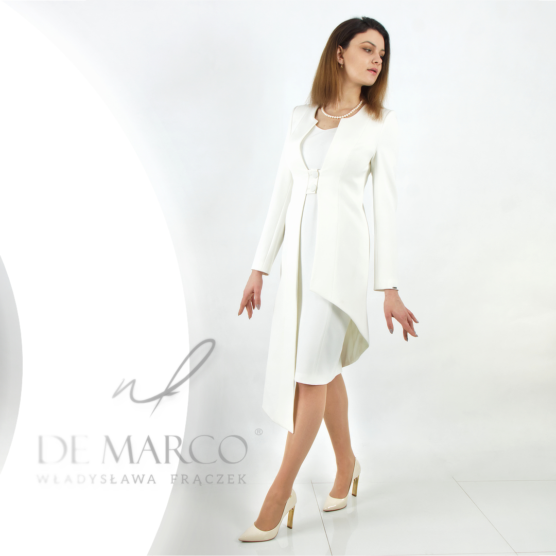 Ekskluzywna stylizacja na ślub cywilny – elegancja w duchu minimalizmu od De Marco