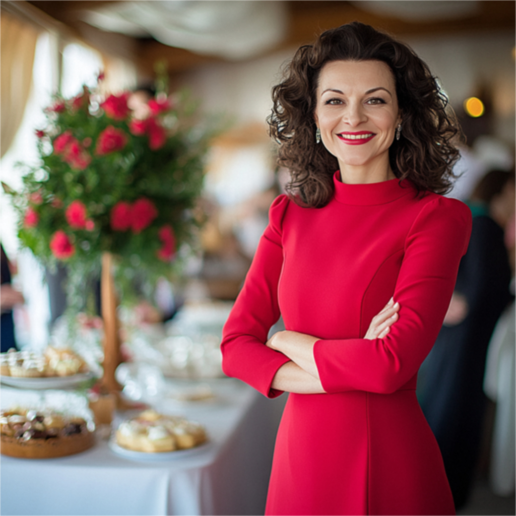 eleganckie stylizacje na imprezę w plenerze pod namiotem