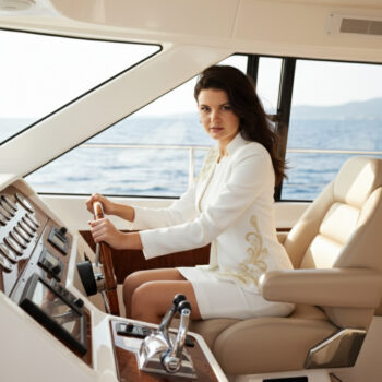 Ekskluzywne białe garsonki w stylu old money