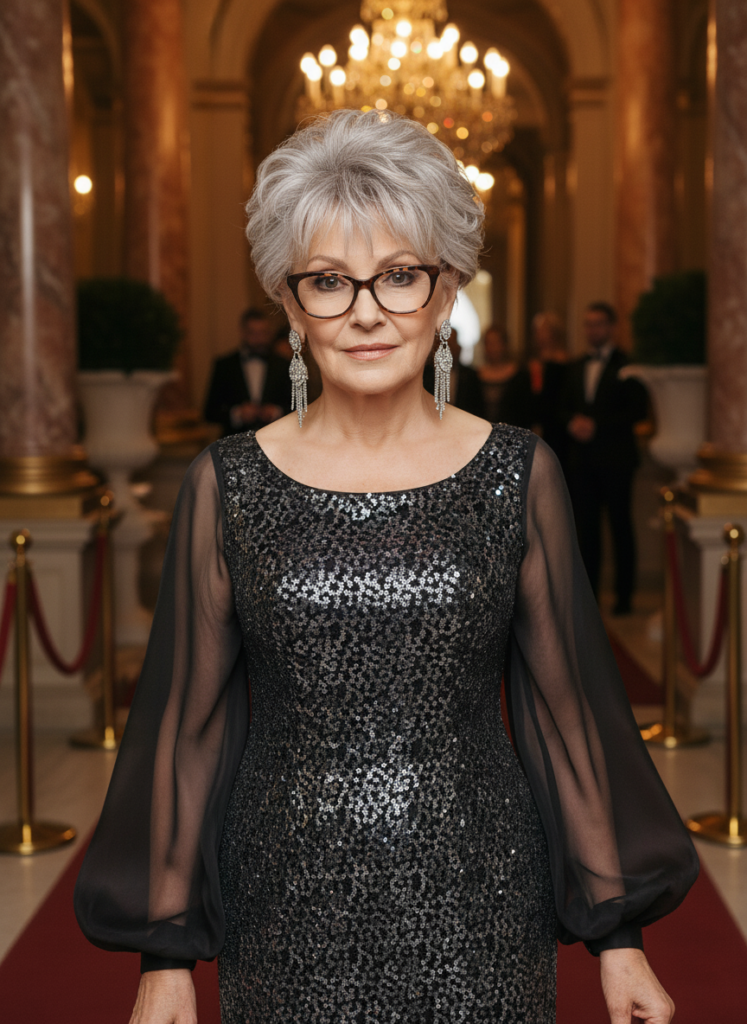 Najpiękniejsze suknie balowe i wieczorowe dl a50 latki, 60 latki, 70 latki. Eleganckie sukienki z rękawami na Sylwestra, Bal charytatywny, galę rozdania nagród