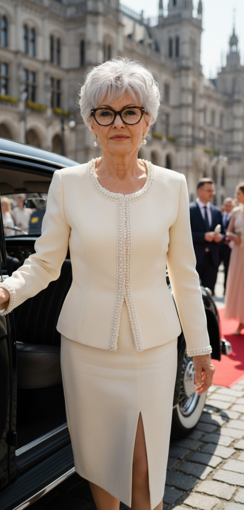 Luksusowe garsonki w królewskim stylu projektowane i szyte na miarę w atelier Władysławy Frączek we Fydrychowicach