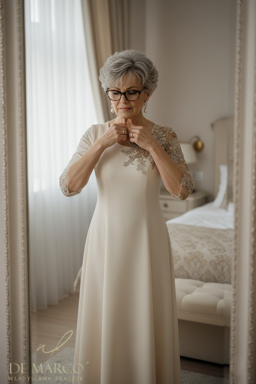Eleganckie sukienki na wesele dla mamy sklep De Marco