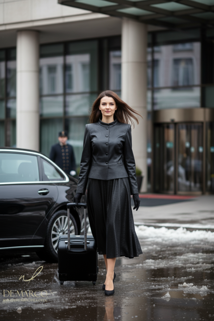 Polska luksusowa marka odzieżowa De Marco - Ekskluzywne ubrani damskie szyte na miarę koło Wadowic