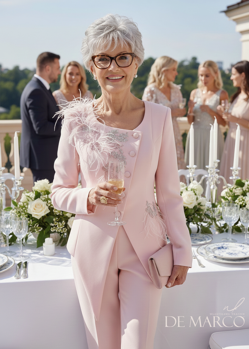 Wiosenne garnitury damskie na wesele