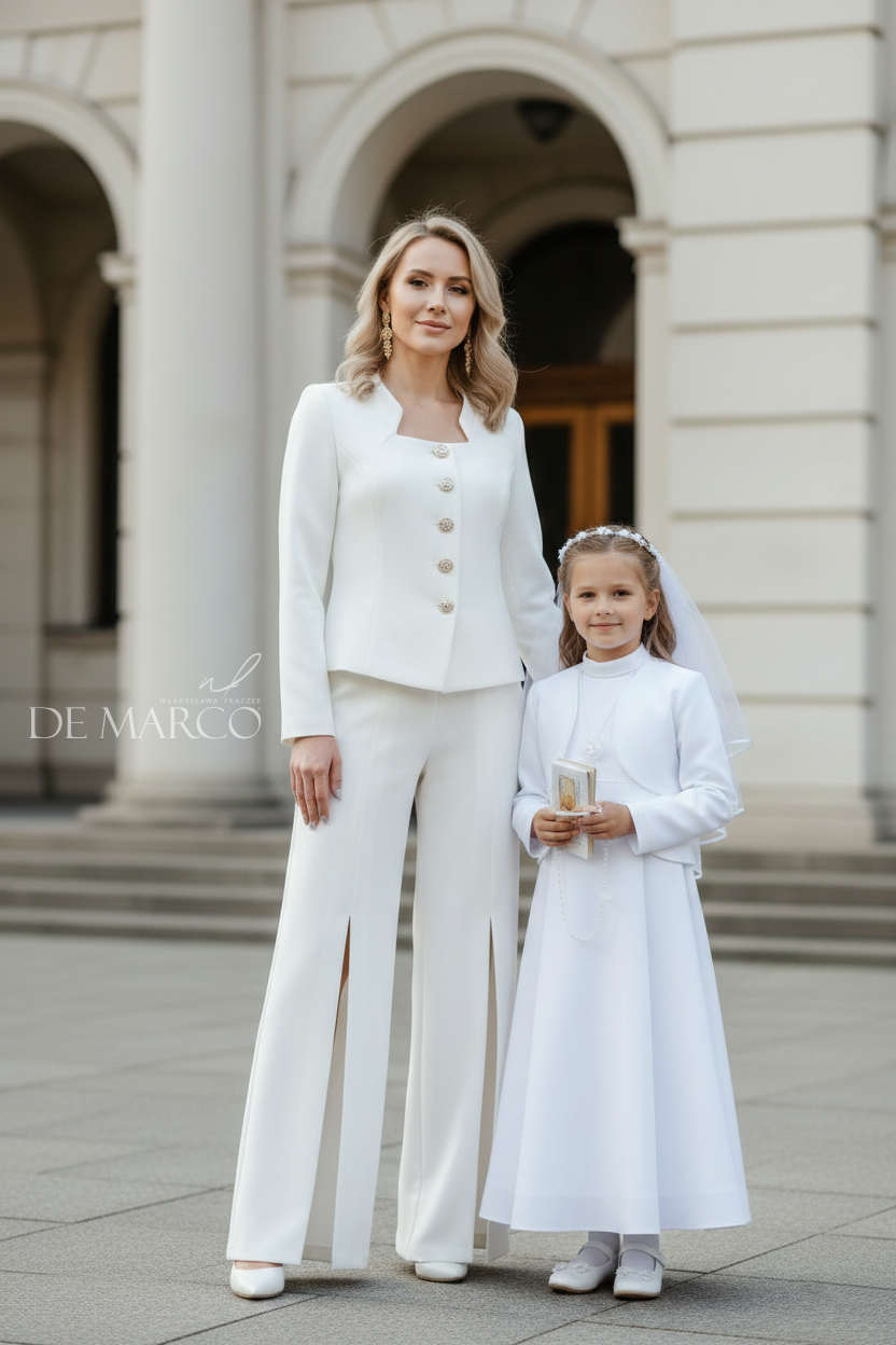 Najmodniejsze kreacje na komunię dziecka – szycie na miarę De Marco