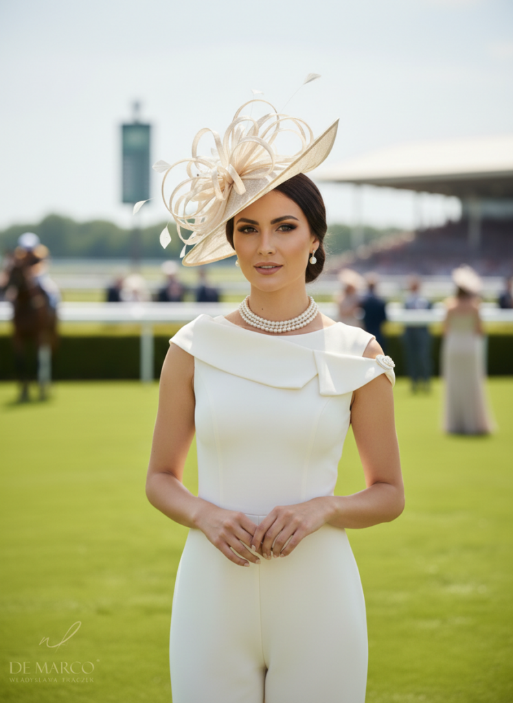 Eleganckie komplety damskie ze spodniami De Marco szycie na miarę 