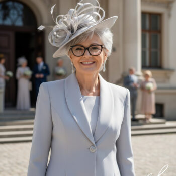 Sukienka z płaszczykiem na wiosenne wesele