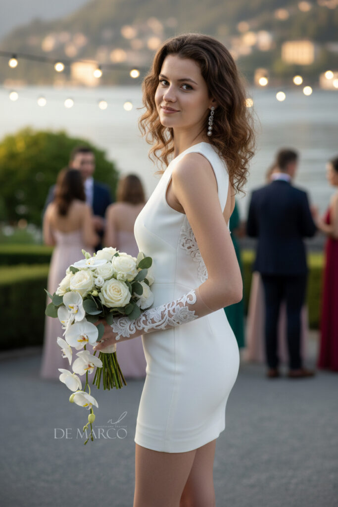 Wymarzona sukienka do ślubu De Marco sukienki dla młodej pani od projektantki luksusowej odzieży damskiej 