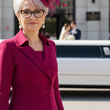 Eleganckie komplety damskie na wesele w listopadzie.