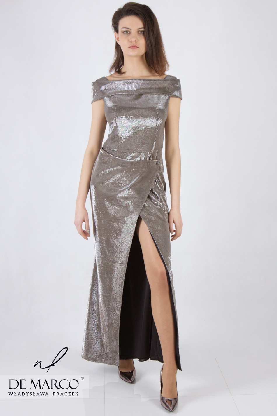 buy summer maxi dresses Renesmee Satin Summer Print Maxi Dress - US 18