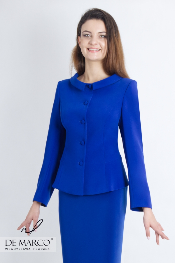 Navy Skirt Suit Sumissura, 43% OFF | coletivonerd.com.br