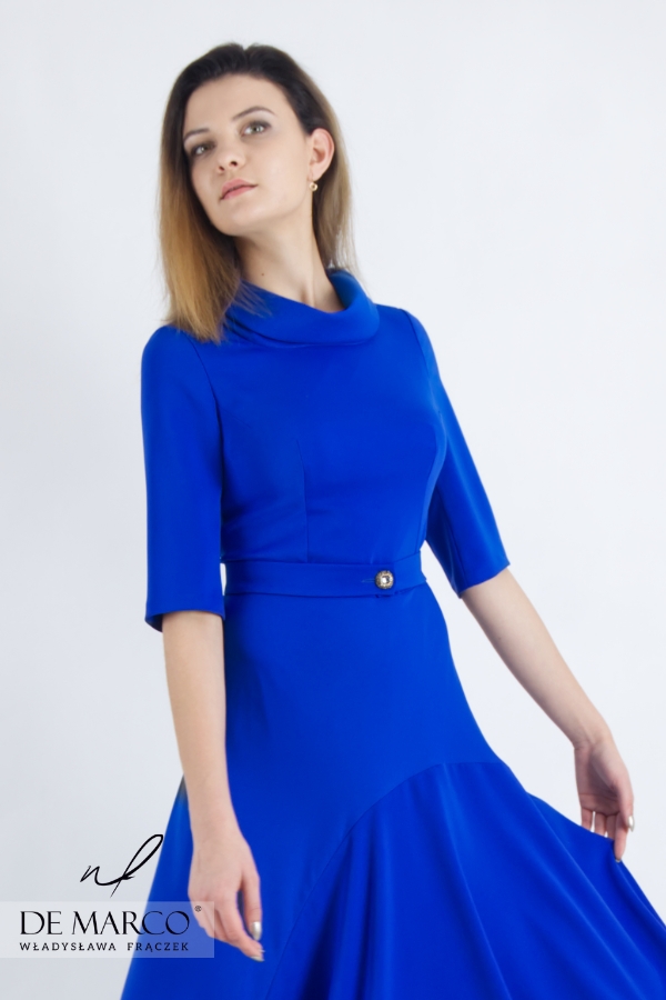 Sapphire cocktail dress Yvonne Sapphire cocktail dress Yvonne