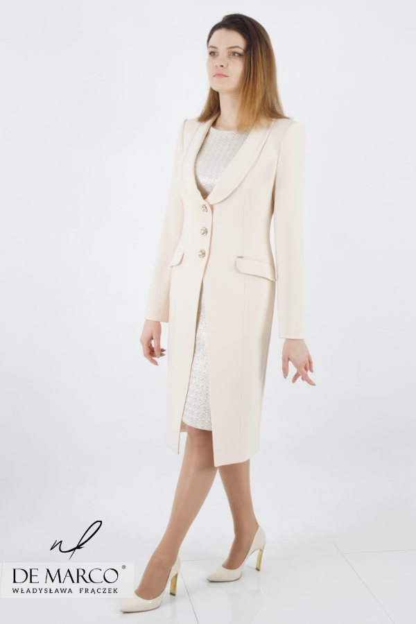 Elegant coat dresses top