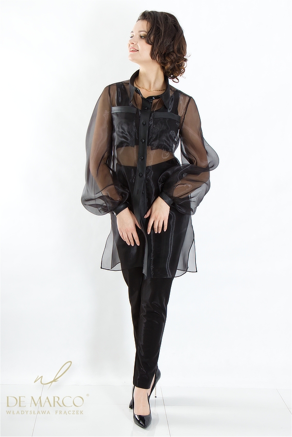 Elegant organza blouses outlet