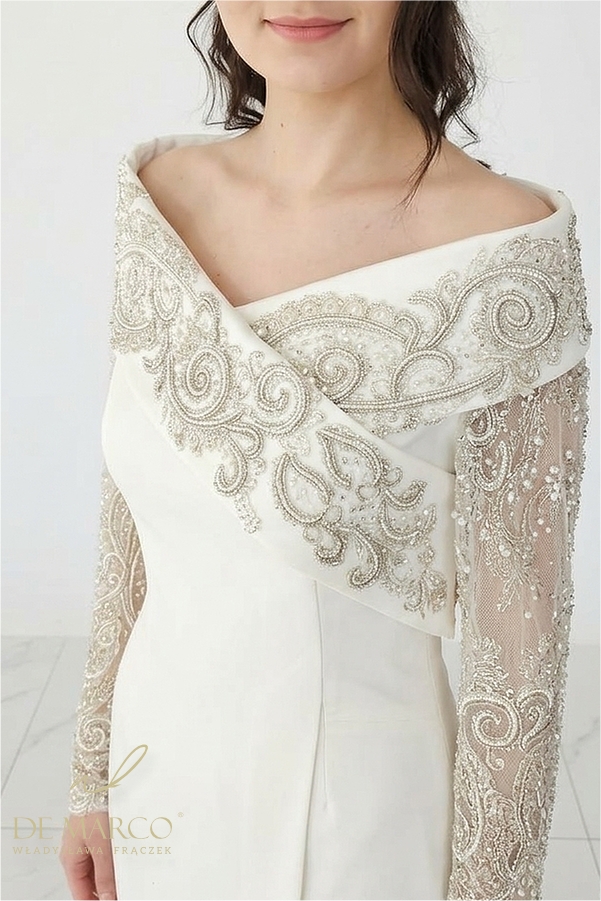 sachin and babi light blue dress These 8 Embroidered Wedding Dresses Will Take Your Breath Away main image 0