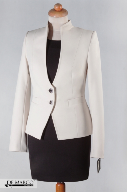 Modny żakiet biznesowy do pracy Iwa