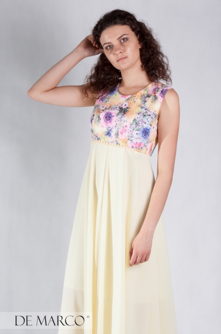 Elegancka sukienka maxi na lato Rita II