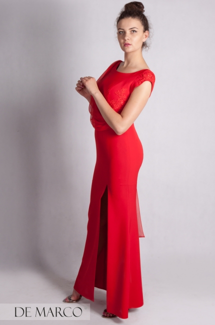 Ekskluzywna sukienka na czerwone dywany Brenda, Najlepsi polscy projektanci mody, Sklep internetowy z ekskluzywną odzieżą dla kobiet biznesu, sukcesu, nauki, sztuki i polityki, Salon Mody De Marco