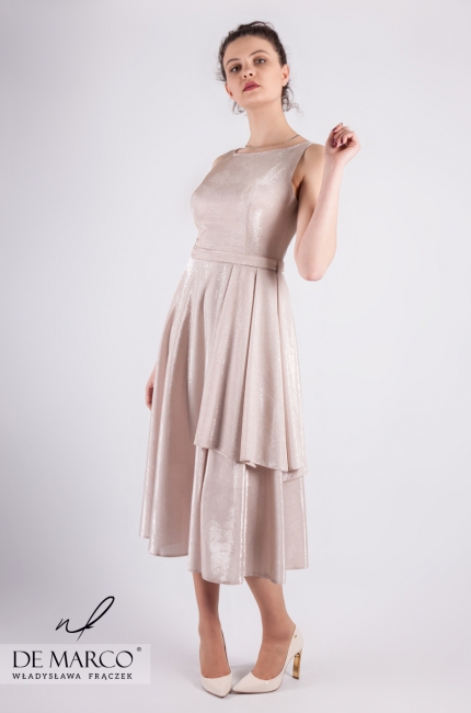 Śliczna sukienka na studniówkę, wesele Nonna z De Marco, Polscy projektańci mody: sklep internetowy