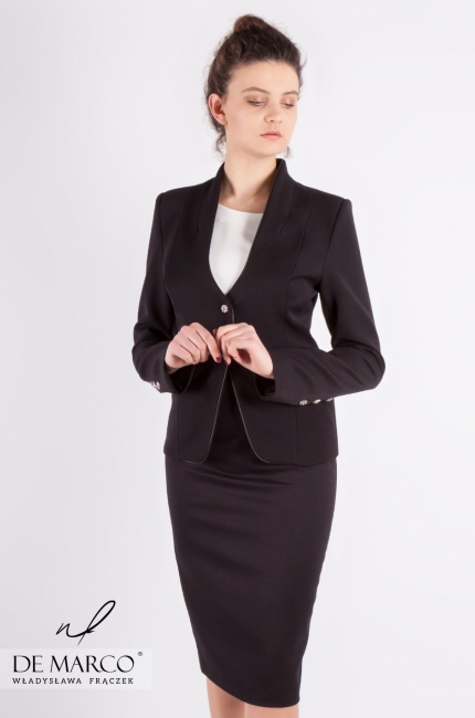 Elegancka odzież biznesowa dla kobiet pracujących na wysokich stanowiskach Vanessa I