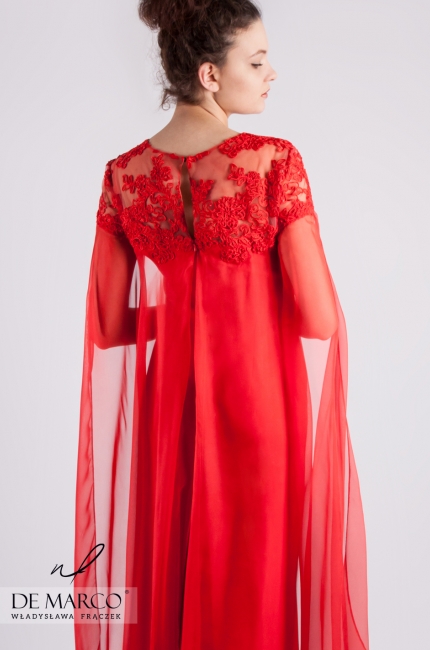 Śliczna sukienka weselna Una, Szycie na miarę u projektantki mody spod Krakowa