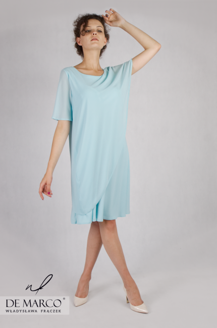 Original dress with a loose cut for women XXL Margarita