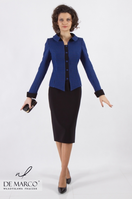 Dark blue - black formal costume Aurora, Beautiful business creations