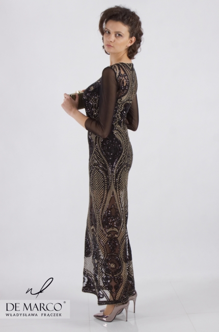 Reprezentatywna sukienka od projektantki Pierwszej Damy Juno, Szycie na miarę w De Marco