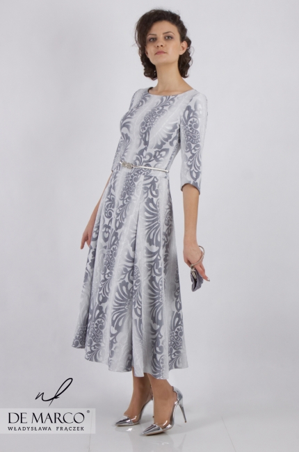 Elegancka sukienka dla mamy wesela Dziewanna, Najnowsza kolekcja 2020