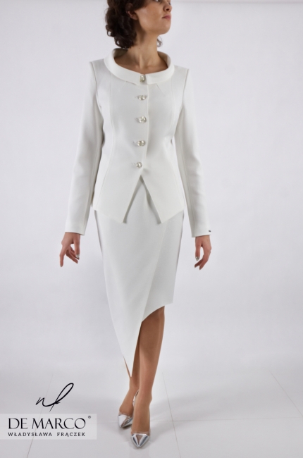 Ekskluzywna moda damska Vesta sklep online De Marco, Luksusowe garsonki i kostiumy damskie od projektanta