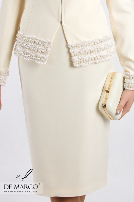 A stunningly beautiful set for an elegant woman for a wedding Europa, Fashionable suits 2020