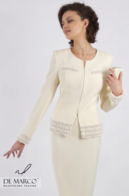 Exquisite costume for the groom's mother Europa, Tailoring by the Internet