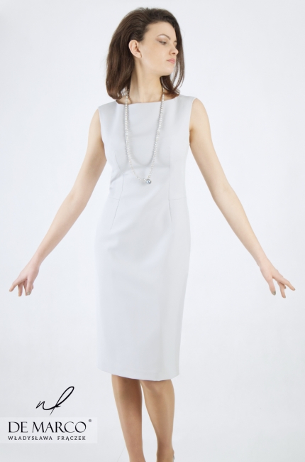 Pencil dress with an original jacket Basileja, Formal set for special events