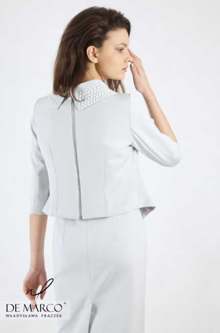 Branded set from the Polish manufacturer of exclusive women's clothing Basileja, Tailoring