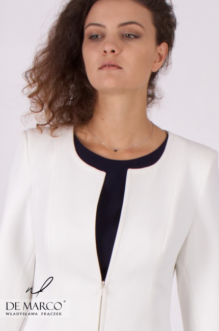 Wyjątkowa kreacja wizytowa dla mamy Sonia - Manami, Nowoczesne stylizacje od De Marco 2020