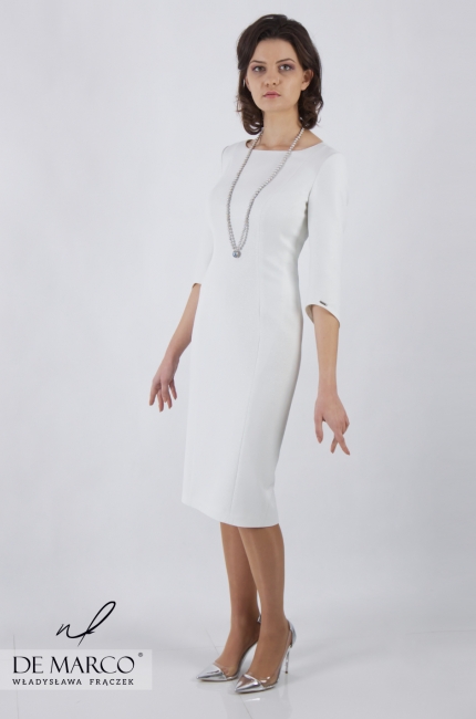 Elegant dress for special meetings Leandra, Pencil formal dresses 2020