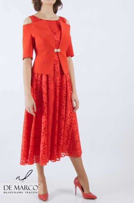 The most beautiful set in red for a corporate event Dajana II, Tailoring - South of Poland