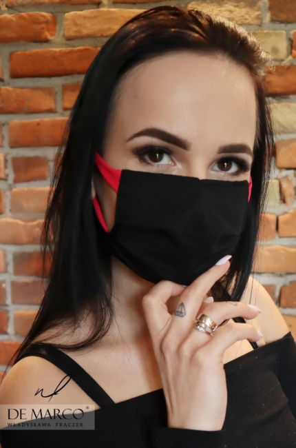 Ochrona twarzy i nosa - bawełniana maseczka 100%, Szycie na miarę online