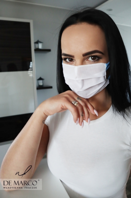 Comfortable everyday mask, reusable