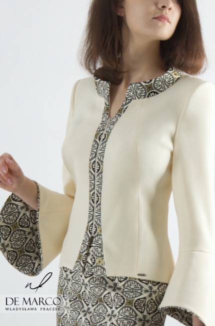 Evening suit for the delegation or for a corporate event Kaliksta, Exclusive clothing for the office