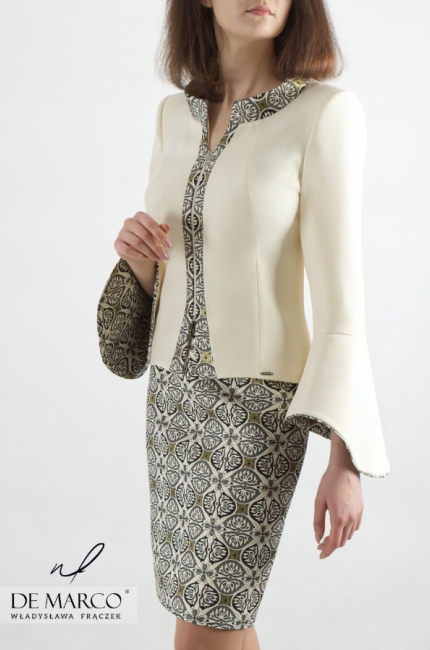 An exquisite costume for a director or manager Kaliksta, Dazzling formal wear