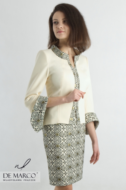 Luxury costume for jubilee or wedding anniversary Kaliksta, Shop De Marco - shipping 48h