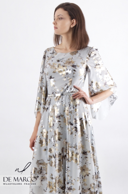 Piękna suknia wspaniale falująca w tańcu Gaudium II, Ekskluzywne kreacje na ślub 2020