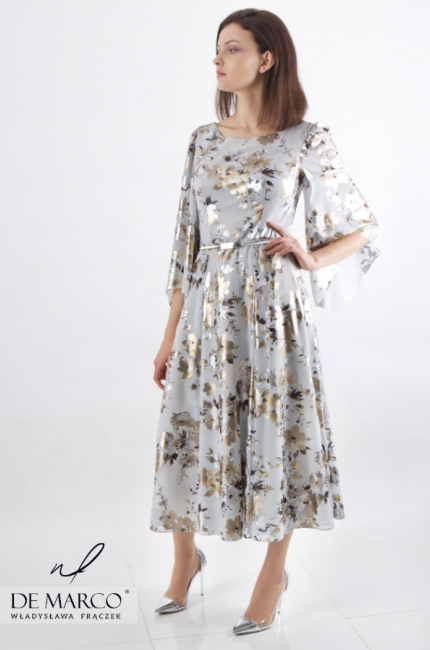 Urocza suknia na wykwintne bale i uroczyste gale Gaudium II, Szycie na miarę u projektantki mody