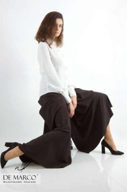 Classic, simple women's shirt for work. De Marco - Polish producer, online store