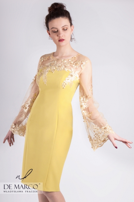 Luxury designer dresses Celestyna, De Marco Fashion Salon, Tailoring tailor-made Kraków, Warsaw, Bielsko-Biała, Wrocław, Szczecin, Opole, Gdynia, Gdańsk, Kołobrzeg, Zakopane, Nowy Targ, Wrocław, Jelenia Góra, Wadowice, Brzeszcze, Pszczyna, Kęty , Wadowice