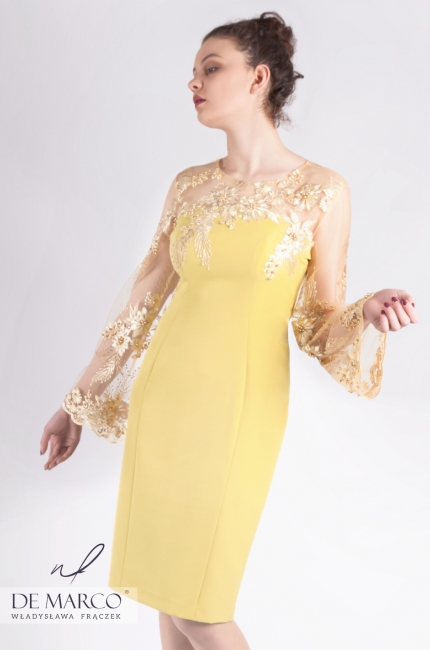 Olśniewająca suknia Celestyna została stworzona w atelier Władysławy Frączek, która jest projektantką mody Pierwszej Damy, Sklep online