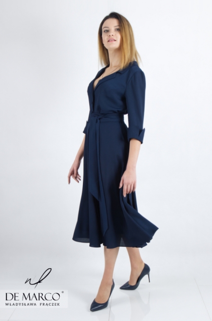 A really elegant midi dress